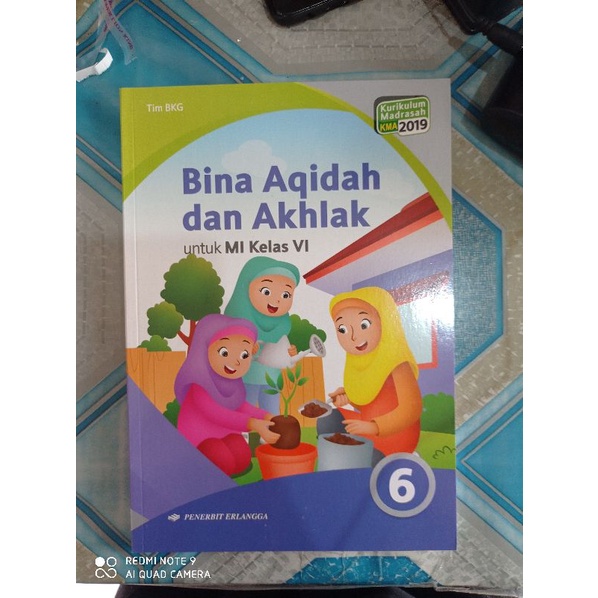 PROMO Buku Bina Aqidah dan Akhlak Kelas 6 Revisi Erlangga
