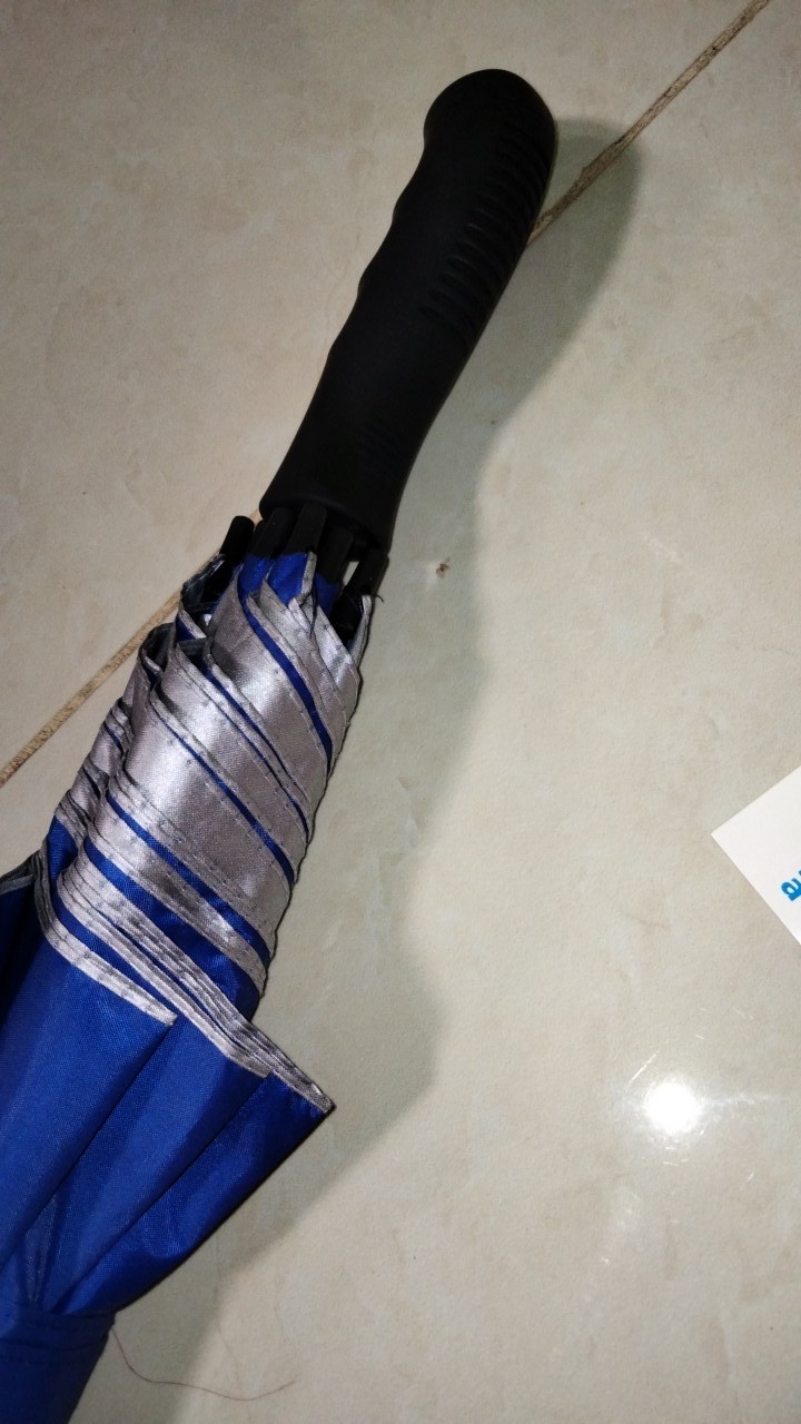 Payung Lipat 3 Selapis Sarung Kain Warna Putih Merah Biru Hijau Termurah