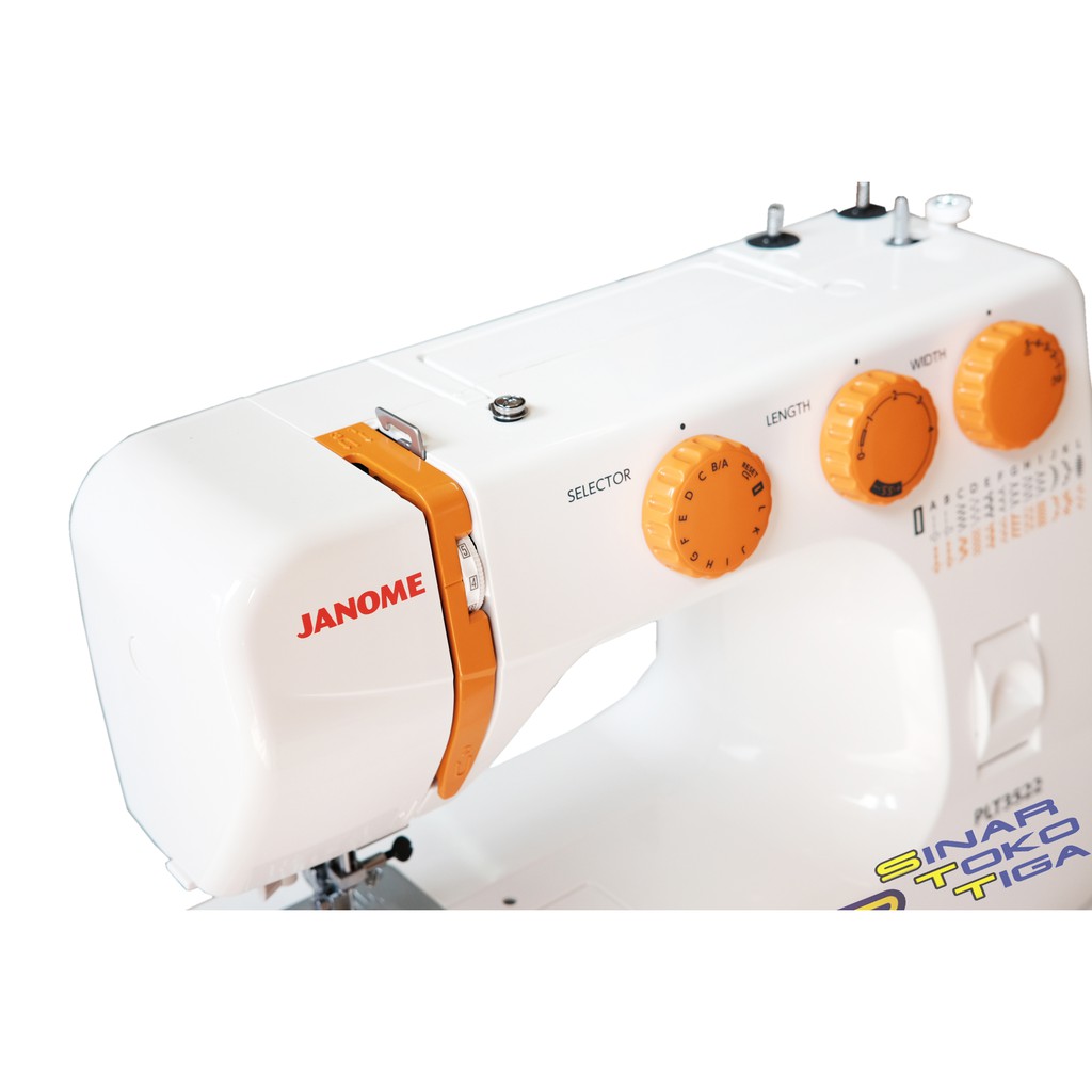 JANOME PLT 3522 MESIN JAHIT PORTABLE PLT3352