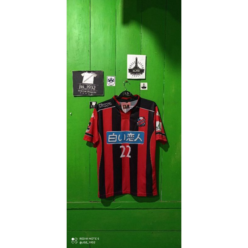 Jersey Bola Consadole Sapporo  Liga Jepang Retro Vintage IRFAN BACHDIM