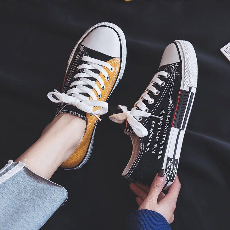 SS-SW218 Sepatu Kanvas Wanita Kasual Fashion Trand Impor
