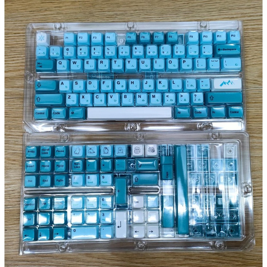 KEYCAPS ICE MOUNTAIN THEME JAPANESE ROOT - XDA PROFILE PBT