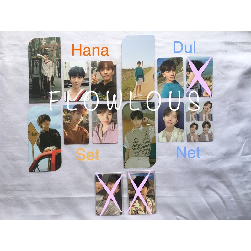 SEVENTEEN HENGGARAE PC PHOTOCARD BM BOOKMARK DK JOSHUA SHUA THE8 HAO SCOUPS COUPS