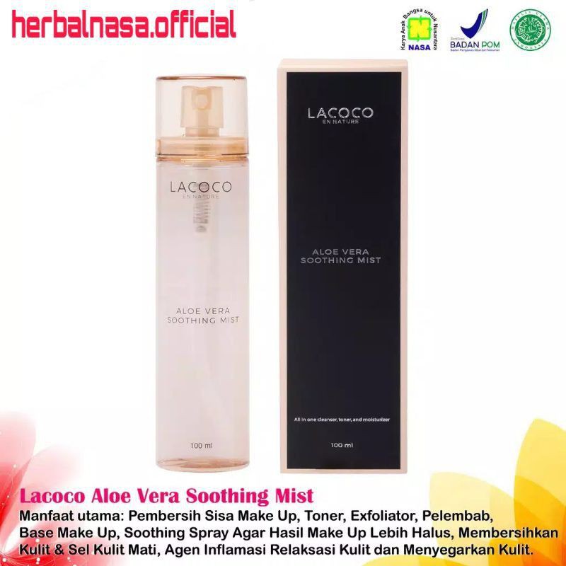 Lacoco Hidrating Divine Essence Nasa - HDE Produk Original Nasa