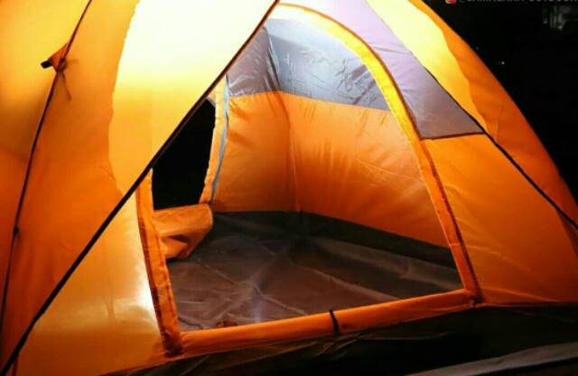 Termurah Tenda Camping - Tenda Gunung - Tenda Import - Frame Alloy Goa ADVENTURE 4person Original