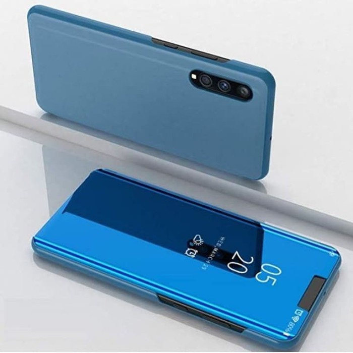 Flip case Vivo Y19 Clear View Standing Mirror Cover