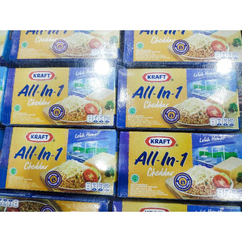 

Keju Kraft All in 1 165gr / Keju Cheddar