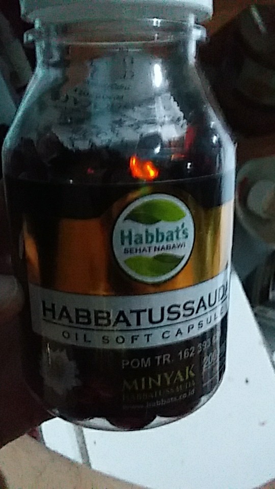 Habbat's Sehat Nabawi Habbatussauda Oil Soft Capsule Minyak