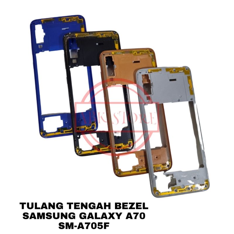 TULANG TENGAH BEZEL - RANGKA TUTUP MESIN SAMSUNG GALAXY A70 SM-A705F BAZEL