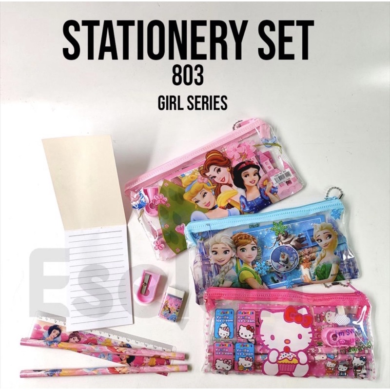 

PAKET ALAT TULIS 7 in 1 | TEMPAT PENSIL PENCIL | STATIONERY SET 7in1