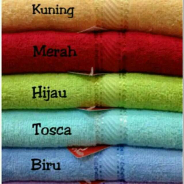 Handuk Merah Putih 70 x 140