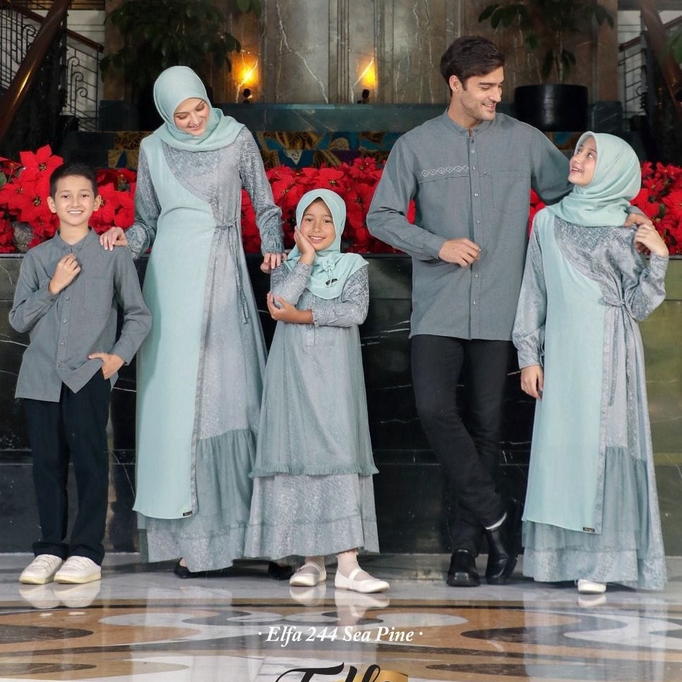 BAJU SARIMBIT KELUARGA ETHICA TERBARU 2022 / SARIMBIT KELUARGA ETHICA ELFA 244 SEA PINE / SARIMBIT C