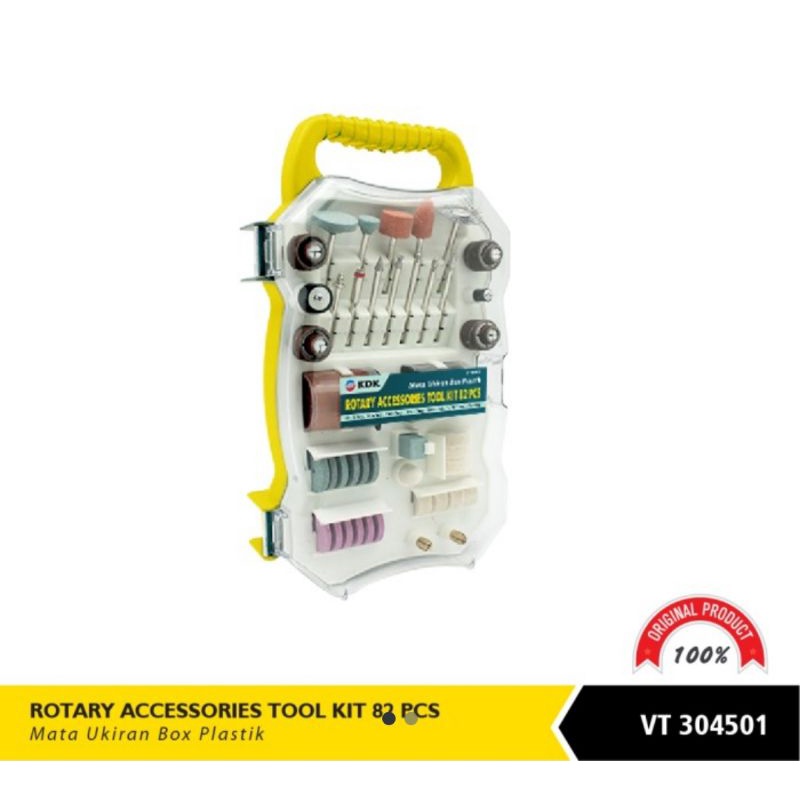 KDK Mata Rotary Accesories Tool Kit Set 82pcs