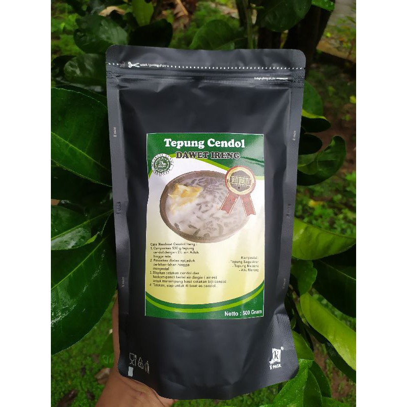 

Tepung cendol dawet hitam/ireng 500gr
