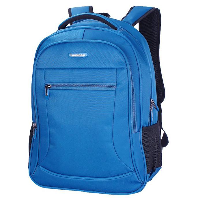 Luminox Tas Ransel Laptop - Tas Pria 7725+Bag Cover - Biru