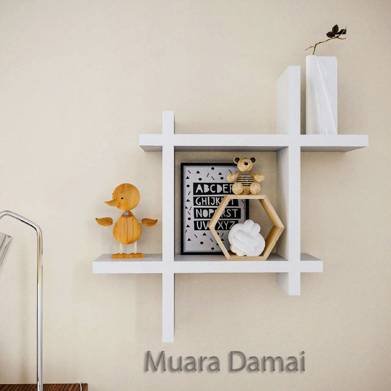 Set Rak Buku Minimalis Gantung Vintage Kotak 1 Set uk 40 Set Rak Buku Minimalis Gantung Vintage Kotak 1 Set uk 40
