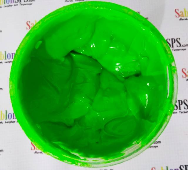 Tinta Sablon Distro Plastisol Flo Green 500gr