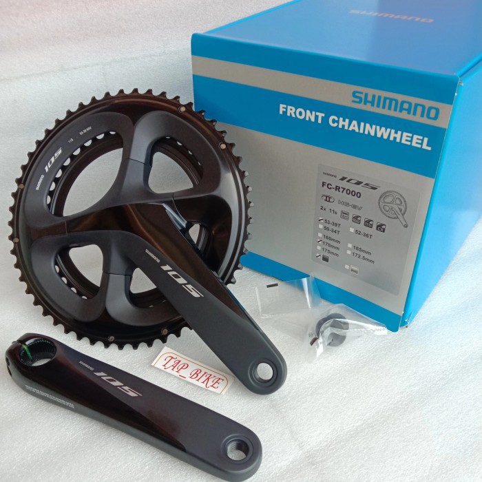 Crank Set Shimano 105 R7000 50 34 T - 52 36 T - 53 39 T Original