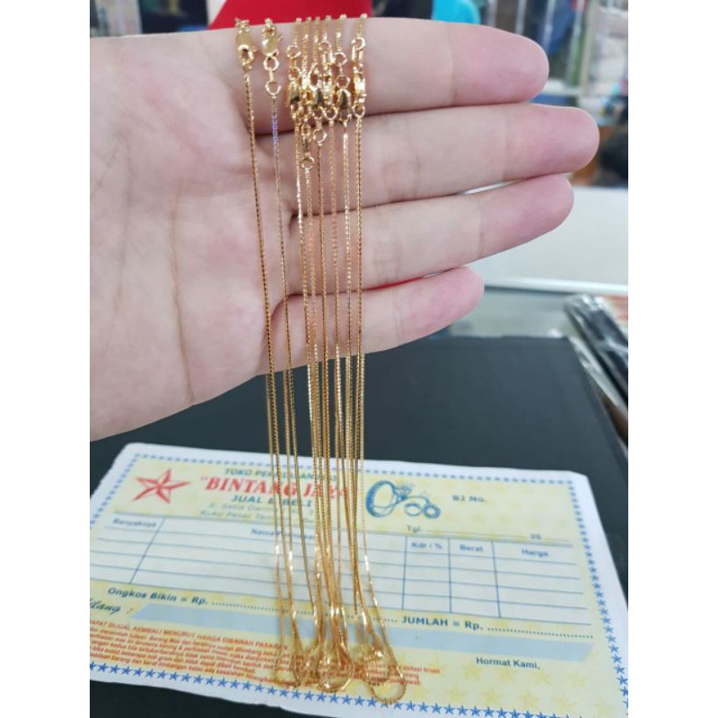 kalung emas 420 italy santa