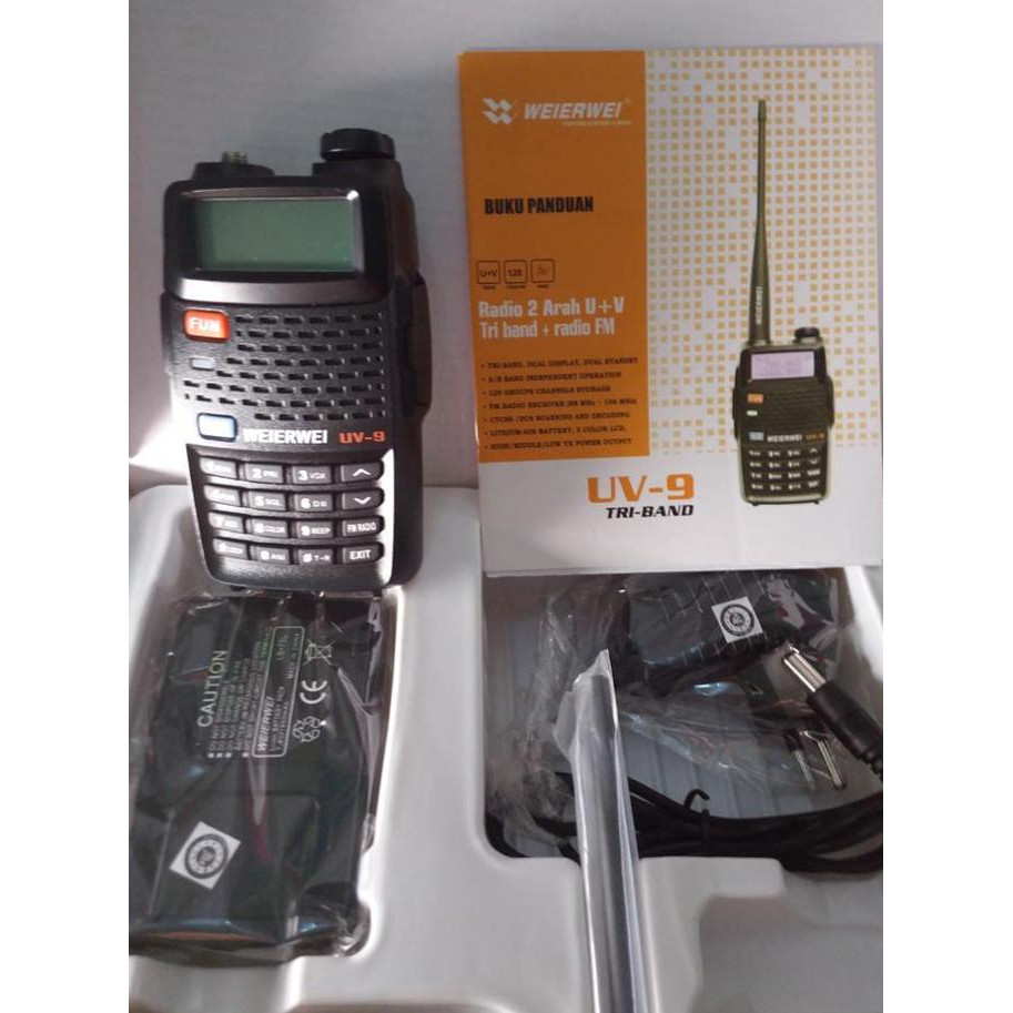 BI9 SALE Weierwei triband vhf uhf low uhf high SDWD