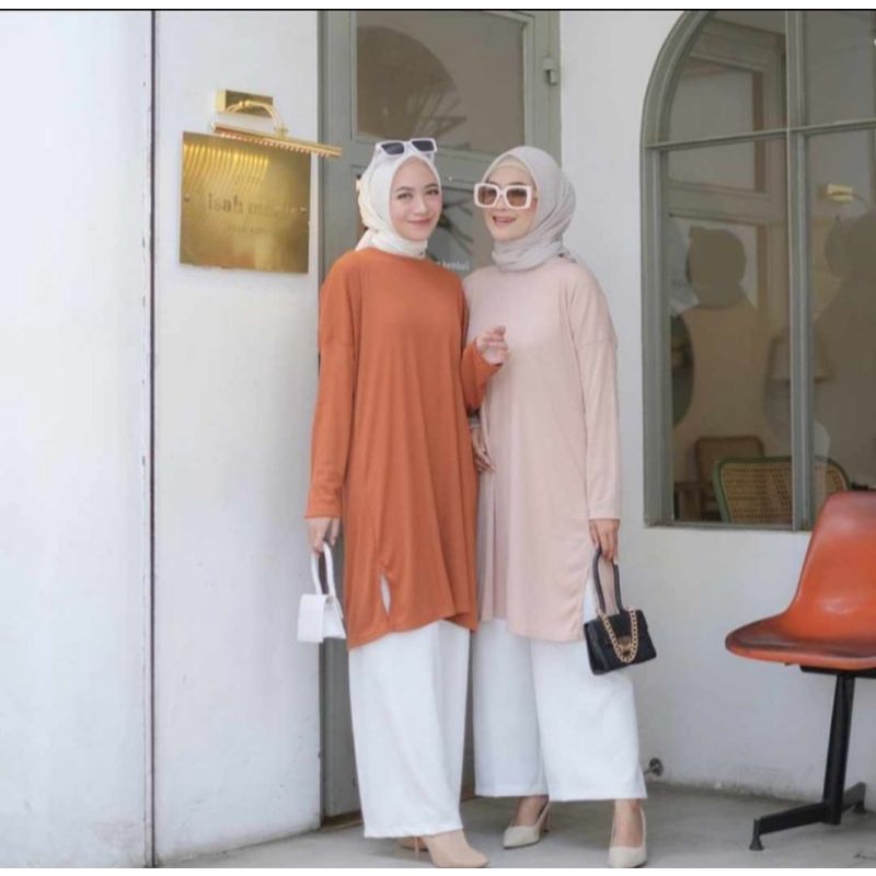 (COD) TUNIK JUMBO- BIG SIZE TEBAL &amp; LEMBUT //LONG TUNIK RIB SUPER PREMIUM // LONG TUNIK WAFFLE SUPER PREMIUM BIG SIZE//TUNIK TEBAL &amp; LEMBUT