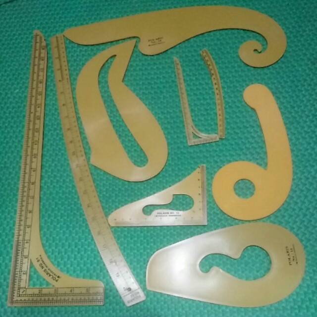 

Penggaris pola jahitan