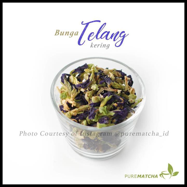 

Bunga Telang Teh Clitoria Ternatea Butterfly Pea Blue Tea Teh Biru 25G