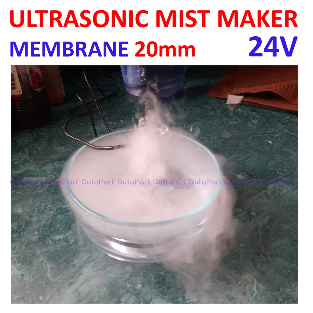 Ultrasonic Mist Maker Mesin Kabut Humidifier Pembuat Kabut Uap Fog