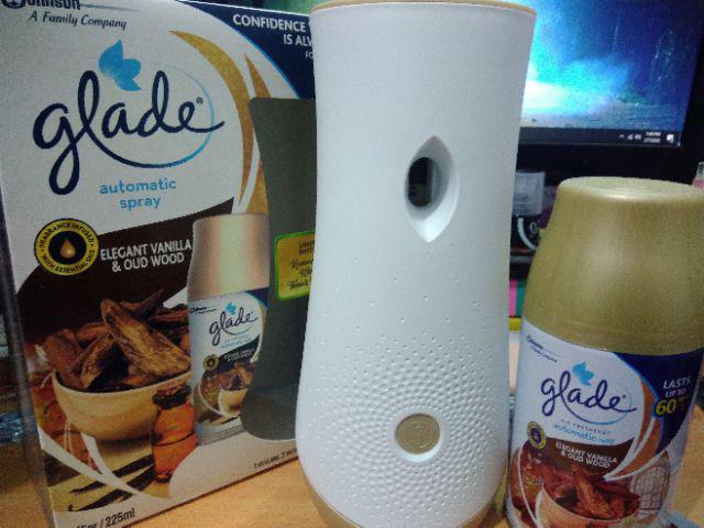 Glade Automatic Spray / Alat Pengharum Ruangan Glade (free Refill & Baterai)