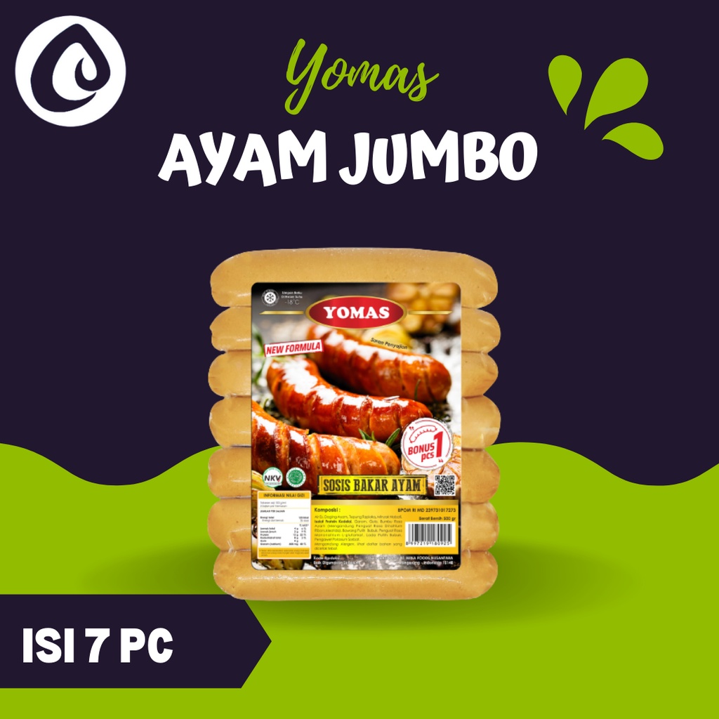 

SOSIS AYAM / Yomas - Jumbo-Mini