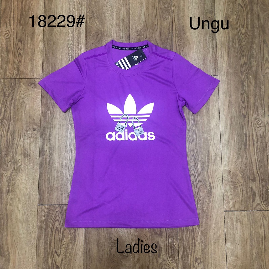 KAOS RUNNING OLAHRAGA WANITA | 18229 | TRAINING DRYFIT MISTY IMPORT | KAOS DRYFIT WANITA ADEM DINGIN