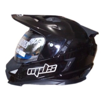MDS SUPER PRO SUPERMOTO BLACK HITAM