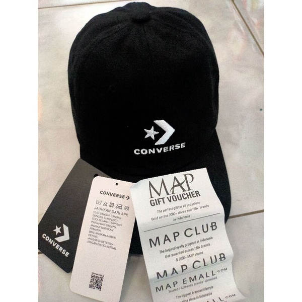 Topi Converse / Caps Converse Hitam HARGA MIRING