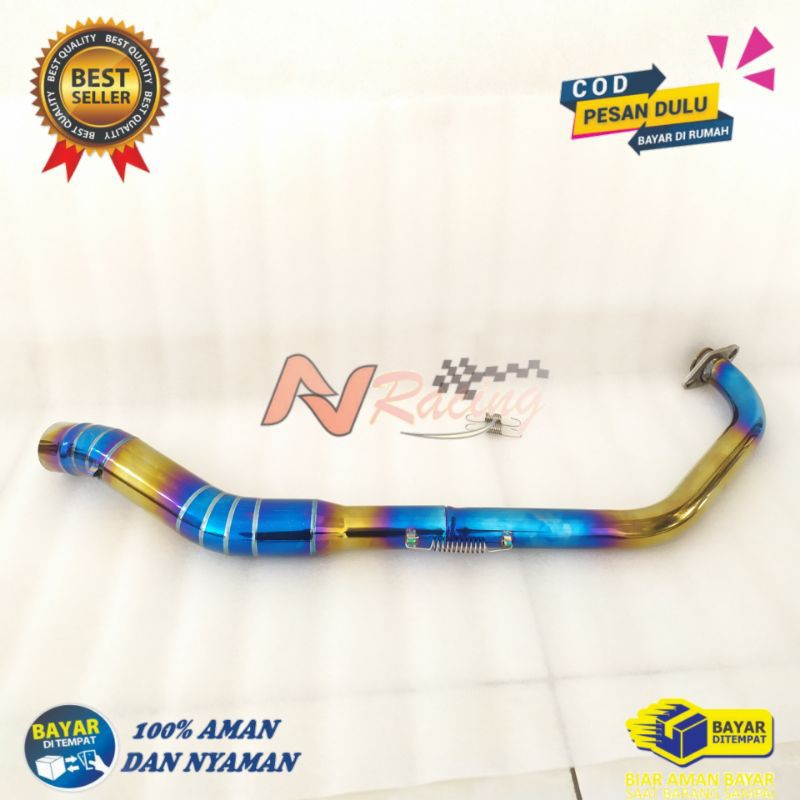 Pipa Leheran knalpot Vixion old, satria fu