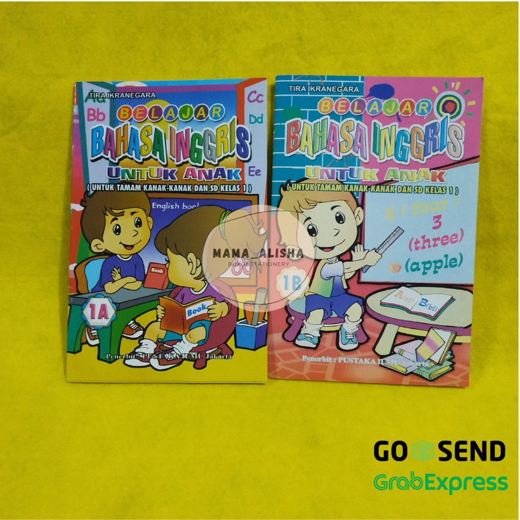 Paket Buku Belajar Bahasa Inggris untuk Anak TK dan SD-0
