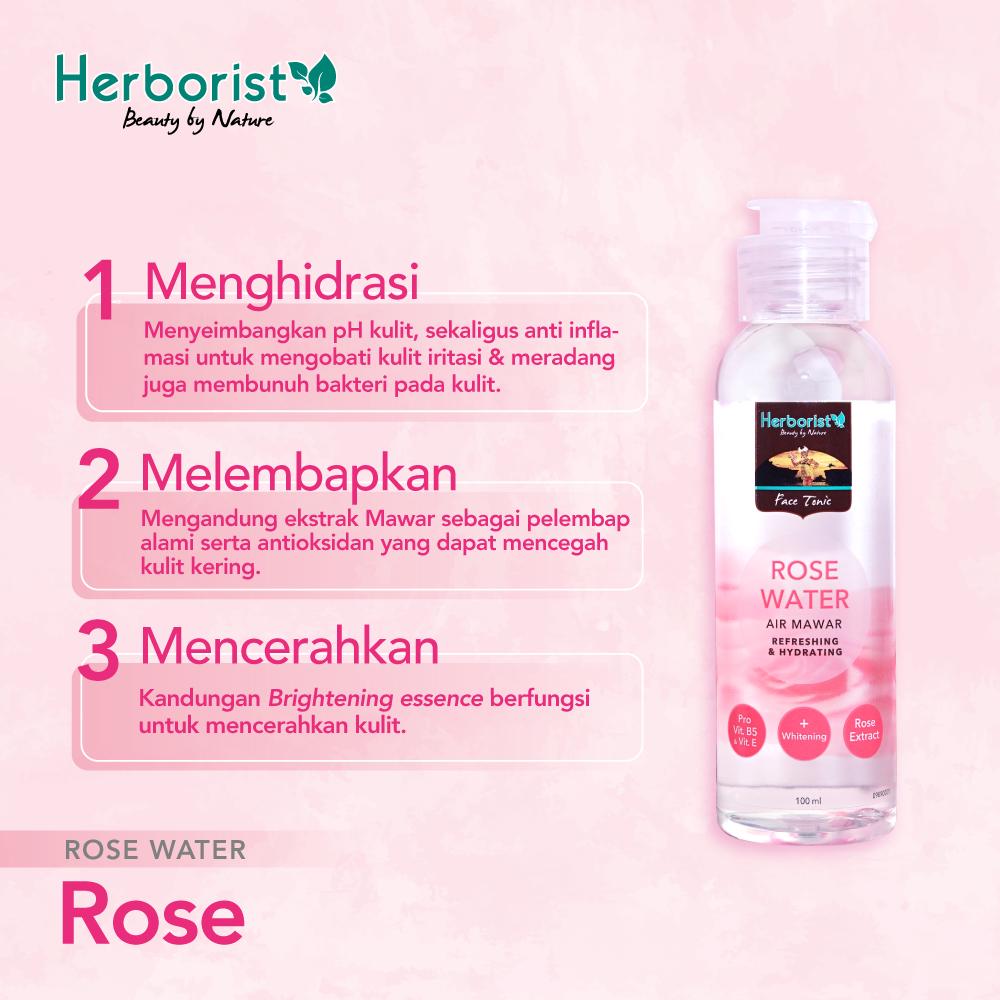 Herborist Rose Water (Air Mawar) 100ml