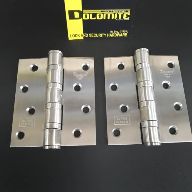 Engsel pintu 4" Inox 304 dolomite stainless steel