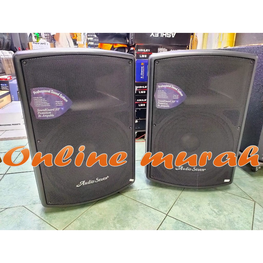 speaker pasif Audio seven psv 15-1 15inch 2pcs sepasang ORYGINAL