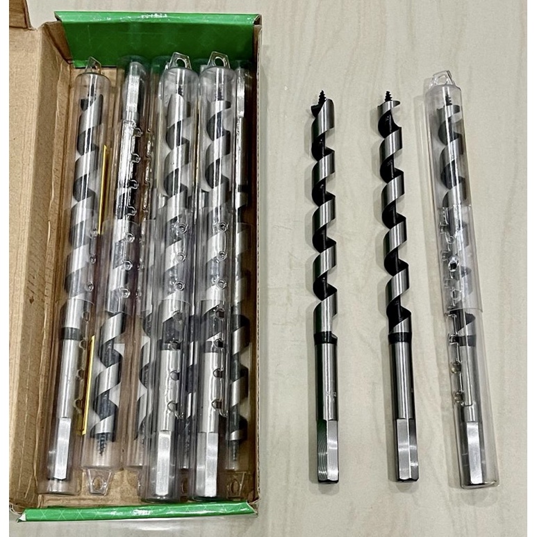 Mata bor kayu 13mm x 230mm Mata bor augerbit 13x23cm Wood auger bit spiral 13x230mili