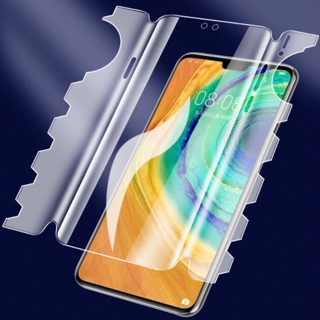 Butterfly Film Pelindung Layar Hydrogel Motif Kupu-Kupu Untuk Huawei P40 P30 Pro Mate 30 40 20 Pro X Mate 40 Pro P50 Pro