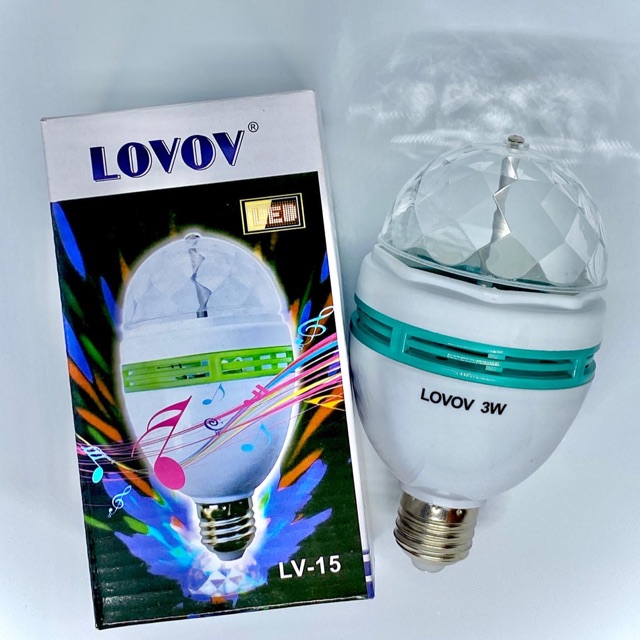 LED Rotating Lamp (Lampu Disko)