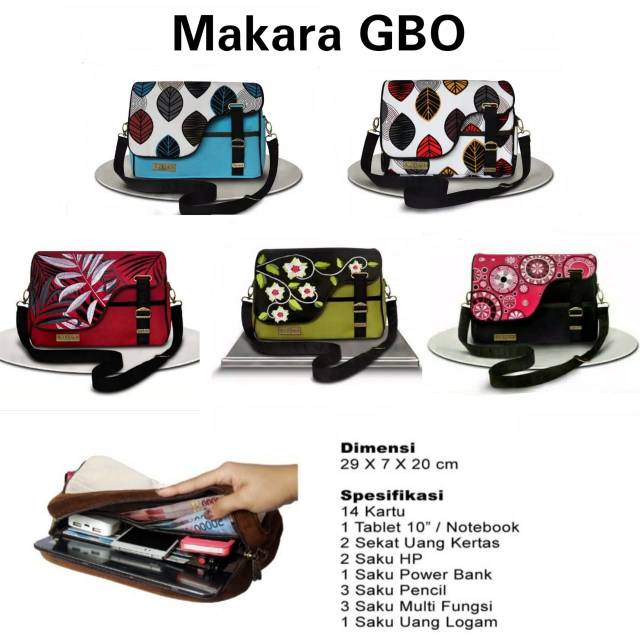 Makara GBO / tas selempang wanita / tas selempang cantik
