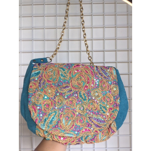 Tas Selempang Wanita | Aurora Bag BLUE | bohemian bag