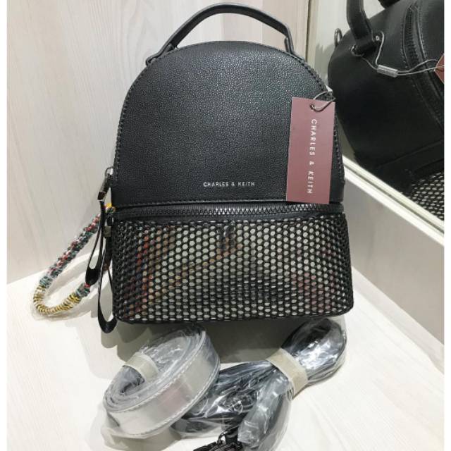 charles and keith backpack hologram