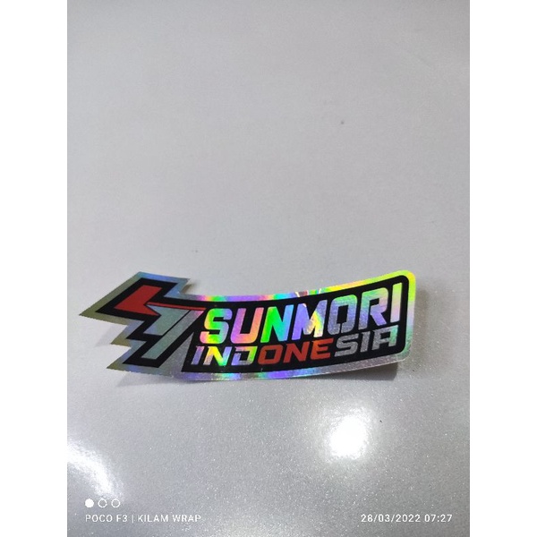 STIKER SUNMORI INDONESIA HOLOGRAM