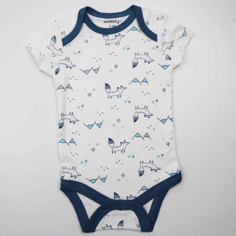 BABY K2- BABY BODYSUIT  ISI 5 PCS MOTIF EXPLORER KODE 00033