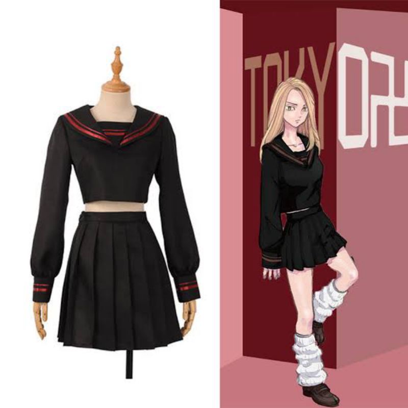 Seifuku cosplay costume yuzuha shiba tokyo revengers