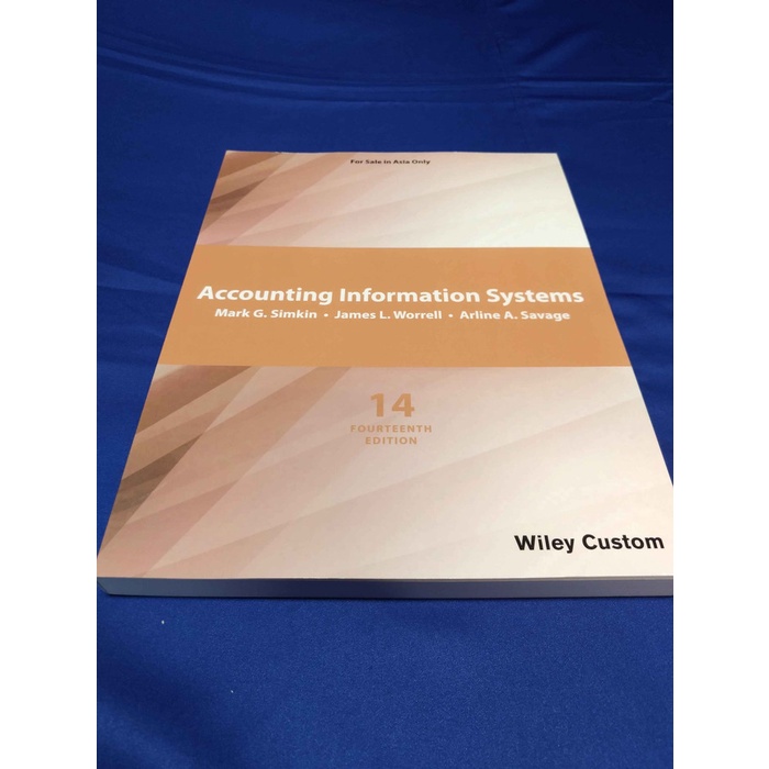 ACCOUNTING INFORMATION SYSTEMS 14E