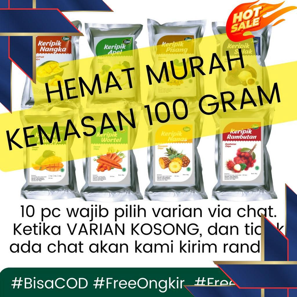 

BURUAN ORDER GAN HEMAT MURAH 1pcs Kripik Buah Varian Mix Nangka Apel Rambutan Mangga Nanas Pisang Salak