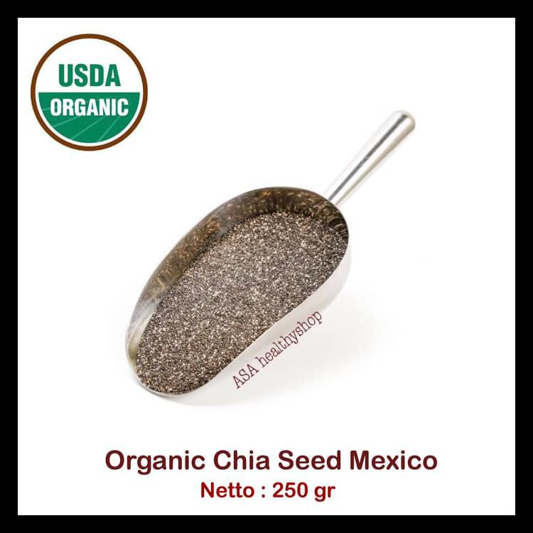 

Organic Chia Seed Mexico 250 Gr Bermutu